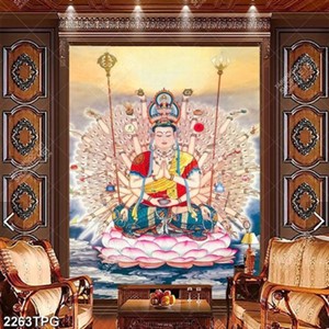 Tranh vẽ Phật Bà nghìn tay