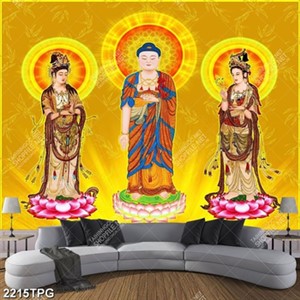 Tranh Tây Phương Tam Thánh file psd