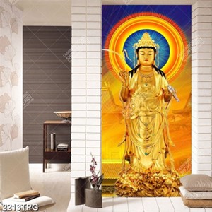 Tranh Quan Âm trên chùa chất lượng cao