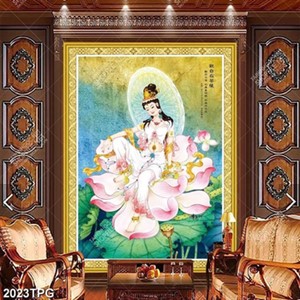 Tranh Quan Thế Âm đẹp