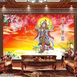 Tranh Bồ Tát Vệ Đà file psd