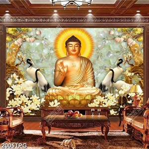 Tranh Phật giả ngọc chất lượng cao