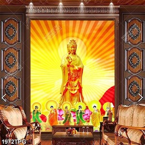 Tranh các vị Bồ Tát file psd