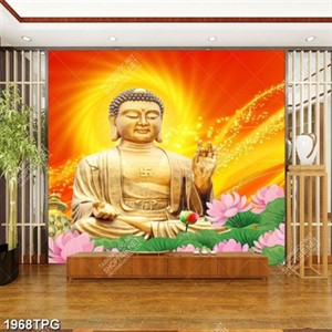 Tranh Phật mạ vàng đẹp