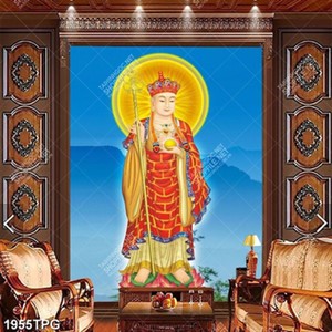 Tranh Địa Tạng Vương Bồ Tát đẹp