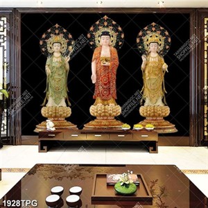 Tranh Tam Thánh siêu nét