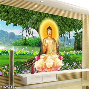 Tranh Phật Thích Ca in tường đẹp nhất