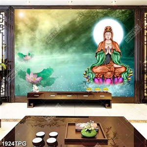 Tranh Phật Bà Quan Âm chất lượng