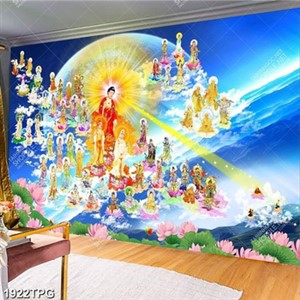 Tranh file psd Tam Thánh chất lượng cao