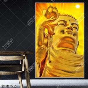 Tranh tượng Phật mạ vàng đẹp
