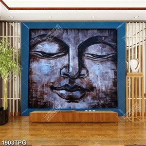 Tranh sơn dầu Đức Phật đẹp