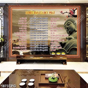 Tranh 14 điều kinh Phật