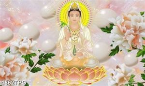 Tranh giả ngọc tượng Phật chất lượng cao đẹp