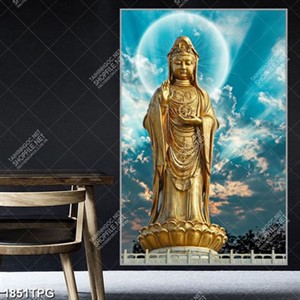 Tranh tượng Quan Âm Bồ Tát đẹp