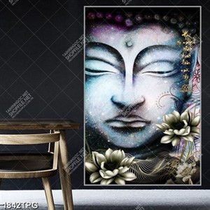Tranh tượng điêu khắc mặt Đức Phật