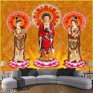 Tranh Tam Thế file psd