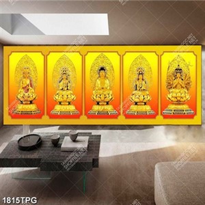 Tranh 5 Bồ Tát chất lượng cao
