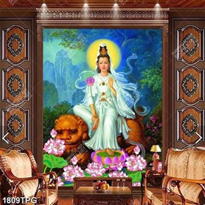 Tranh Bồ Tát đẹp chất lượng lớn