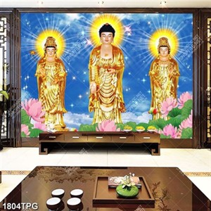 Tranh Tam Thánh file layer đẹp