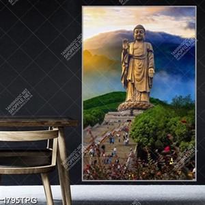 Tranh tượng Phật A Di Đà bằng đồng chất lượng cao