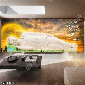 Tranh tượng Phật niết bàn