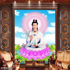 Tranh Nam Mô Quan Thế Âm Bồ Tát