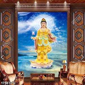 Tranh Phật Bà ngoài biển khơi