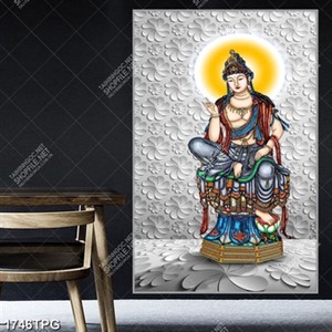 Tranh Phổ Hiền Bồ Tát in 3D đẹp nhất