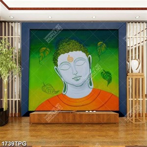 Tranh sơn dầu tượng Đức Phật đẹp nhất