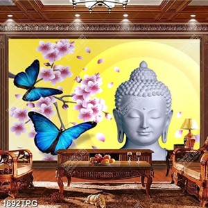 Tranh tượng Phật mùa xuân