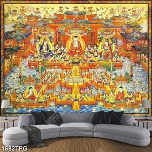 Tranh Liên Trì Hải Hội chất lượng cao