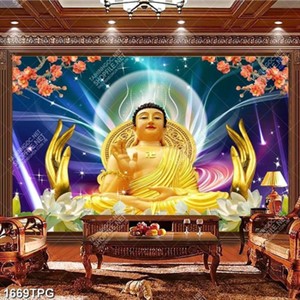 Tranh Phật Như Lai đẹp độc đáo