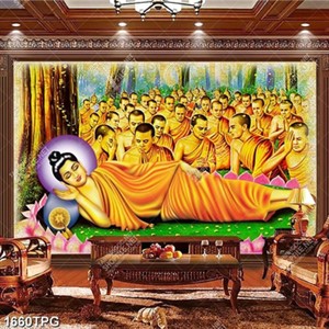 Tranh Phật niết bàn chất lượng cao
