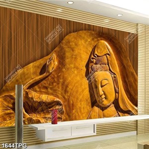 Tranh điêu khắc Phật Bà Quan Âm kích cỡ lớn