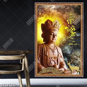 Tranh tượng Phật Quan Âm chất lượng cao