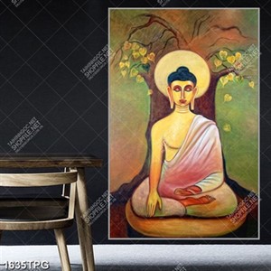Tranh sơn dầu Phật Thích Ca