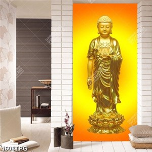 Tranh Tượng Phật A Di Đà mạ vàng