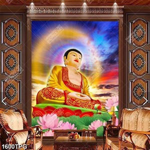 Tranh Tượng Phật Như Lai chất lượng file psd