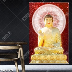 Tranh Tượng A Di Đà siêu nét