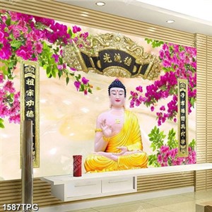 Tranh tượng Phật Thích Ca đẹp chất lượng cao