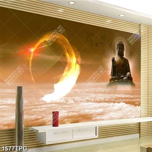 Tranh tượng Phật ngoài biển