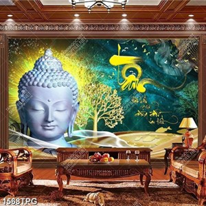Tranh tươợng phật và thư pháp đẹp