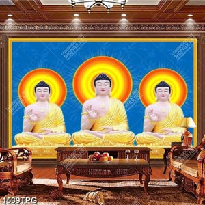 Tranh Tượng A Di Đà file psd