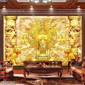 Tranh thờ tượng Phật nghìn tay đẹp