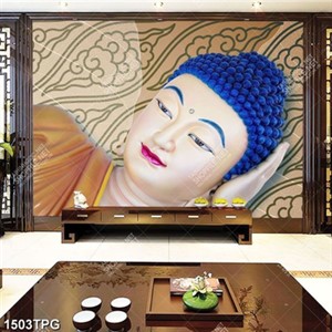 Tranh tượng Phật niết bàn đẹp