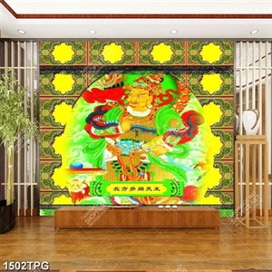 Tranh Bồ Tát Gạt Bỏ Chướng Ngại