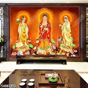 Tranh Tam Thánh kích cỡ lớn file psd