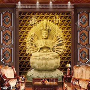 Tranh Tượng Phật nghìn tay đẹp