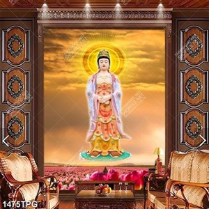 Tranh Quan Thế Âm Bồ Tát hiển linh