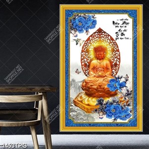 Tranh tượng Phật điêu khắc đẹp độc đáo